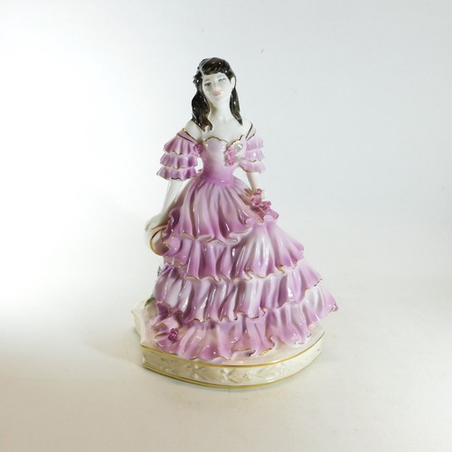 Coalport figurine blue moon - coalport,