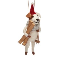 Sass & Belle Felt Dog with