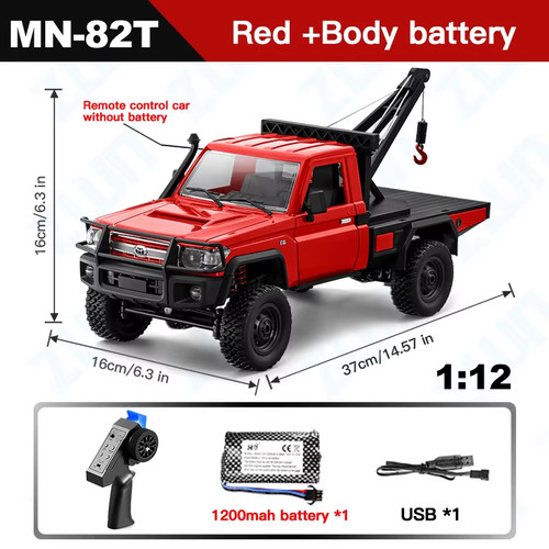 Mn82t 4g rc - 1:12, 2.4g