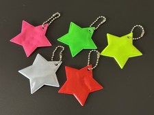 5 x Hi Vis Keyring Reflective