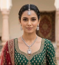 Silver Indian bollywood bridal