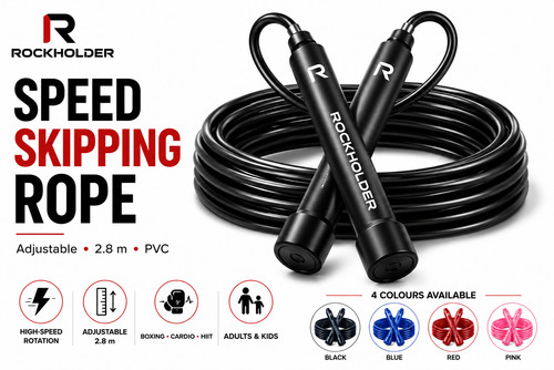 Adjustable speed skipping - skipping, rope