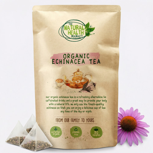 Organic echinacea tea bags - bags, •