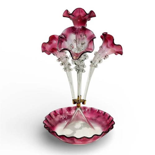 Victorian cranberry glass - cranberry,