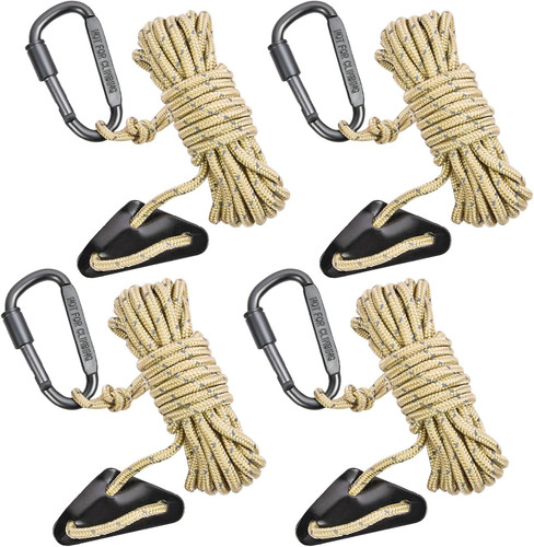 Reflective tent guy ropes 4 - reflective, ropes,