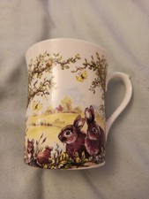 Argyle Bone China Rabbits And