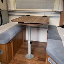 UK Telescopic Removable Table Leg Campervan & Caravan Table Pedestal Motorhomes