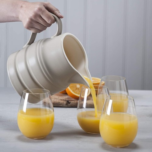 Churn jug stone porcelain - jug,