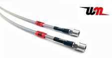 VW Transporter T4 FRONTS WM Stainless Steel Braided Brake Hoses Lines