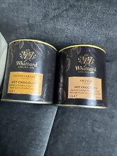 Whittard of Chelsea Luxury Hot Chocolate ORANGE Flavour & SALTED CARAMEL🧡120g