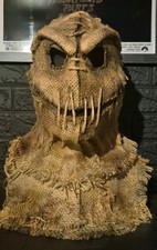 Scarecrow High Quality Burlap Halloween Mask Fancy Dress