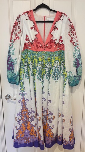 Zimmermann nina plunge - zimmermann, linen