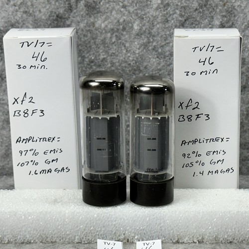 Matched pair mullard 6ca7 el34 - pair,
