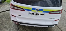 Kids Rollplay 6v electric ride on BMW X5 police car