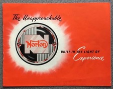 NORTON Motorcycle Range Sales