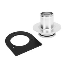 Silver Fuel Tank Filler Neck