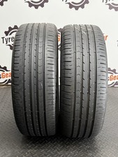 2x 205 55 R16 91V CONTINENTAL CONTIPREMIUM CONTACT5 5-6mm TESTED FREE FITTING 