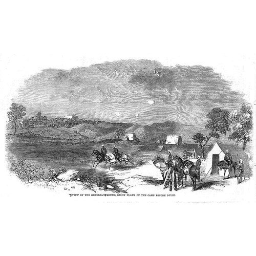 Indian mutiny generals mound - indian,