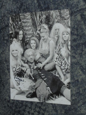 LINDA REGAN  -8x6  PHOTO SIGNED - CARRY ON CHRISTMAS (With Sid James)