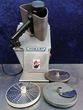 HOBART VPU 100 VEG PREP MACHINE + 3 BLADES, SLICER, GRATER, JULLIENE COST £3K +