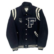Framingham Leader Varsity Jacket - 2XL Black Wool