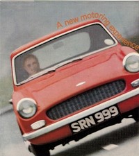 Bond Equipe GT Coupe 1963-64 UK Market Foldout Sales Brochure