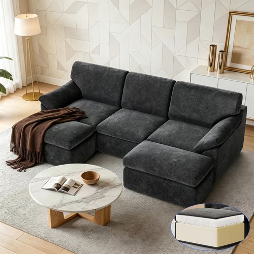 Seater shaped sectional - 5,