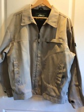 Jeep Men's Beige Jacket Size Large Good Condition
