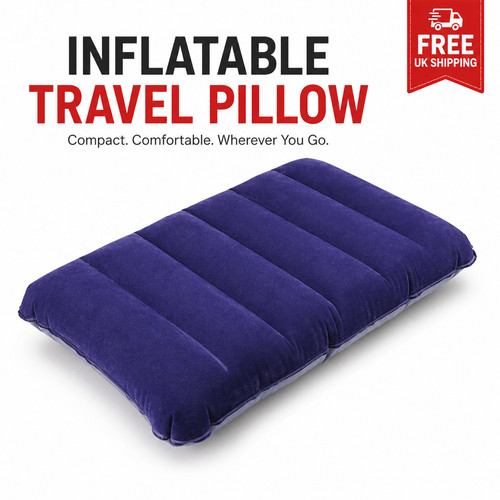 Inflatable travel pillow air - inflatable,