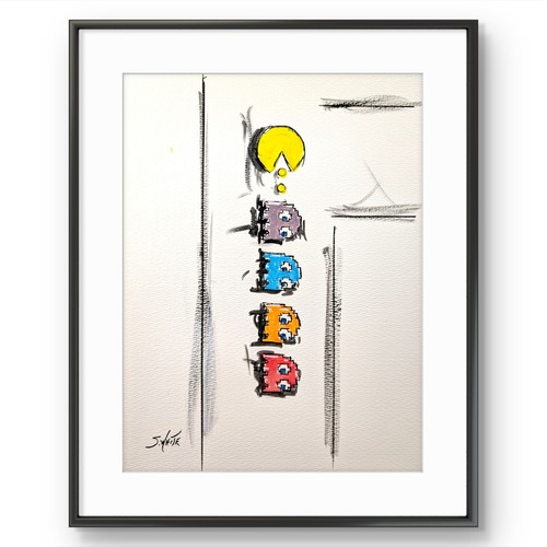Swhite original painting - swhite,