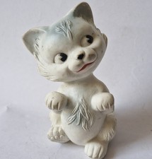 Vintage 1960/1970s Squeaky Childs Squeaky Rubber Toy - Cat - See Photos