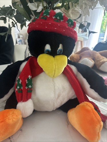 Alders large plush penguin - alders,