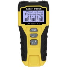 Klein Tools LAN Scout™ Jr. 2: Cable Tester with Backlit Display