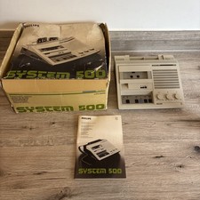 Philips System 500 Hi-Q Transcription Machine Vintage 1980s BOXED With Manual