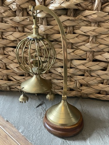 Vintage mini brass bird - vintage,