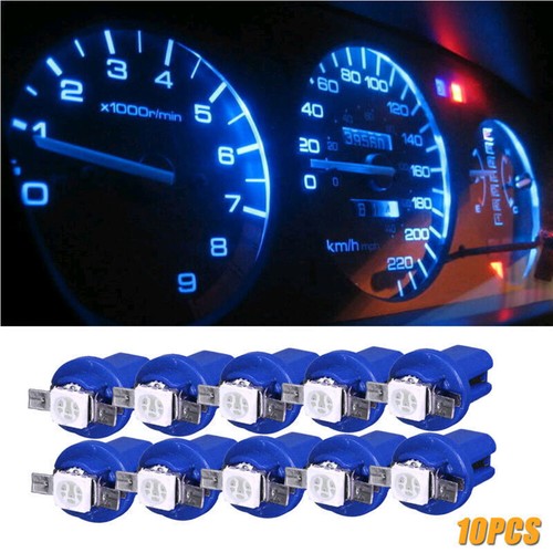 10pcs 5050 led - t5, b8.5d