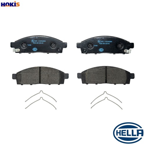 Brake pad set disc - set, 8db