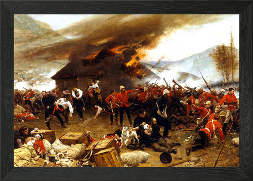 Defence rorkes drift framed - defence,