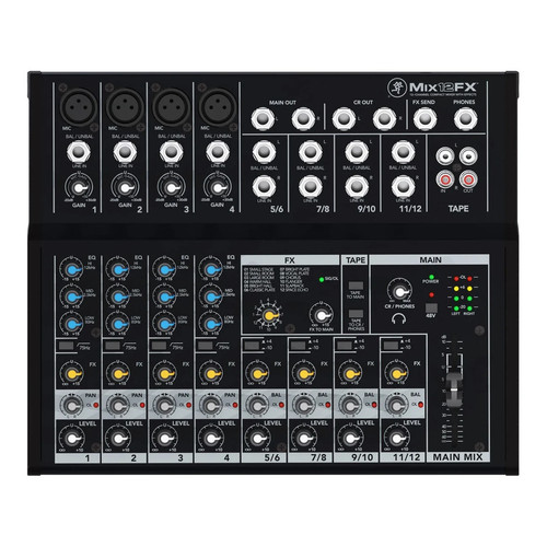 Mackie mix12fx channel - mix12fx, 12-channel