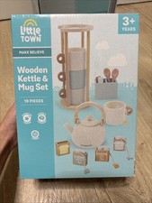 Aldi Little Town Wooden Kettle