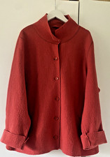 Vetono coral/ red boiled wool