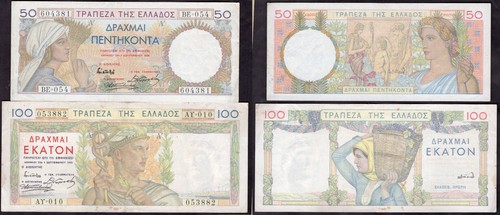 Greece 100 drachma both - greece.,