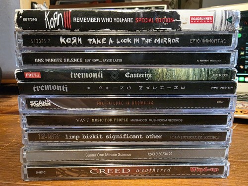 Metal hard rock alt cds - nu,
