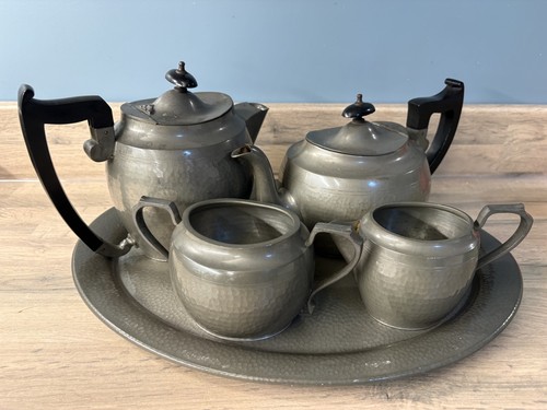 Vintage craftsman pewter - vintage, tea
