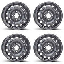 4 Steel wheels Alcar 5.5Jx14