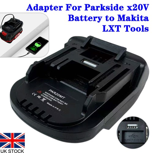 Battery adapter for parkside - battery,