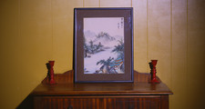 Antique Chinese Silk Painting