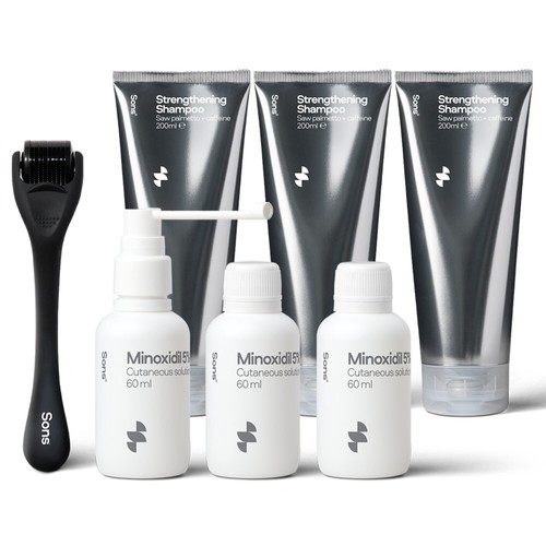 Minoxidil hair loss - minoxidil, 5%
