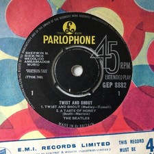 BEATLES - TWIST AND SHOUT - UK