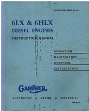 GARDNER 6LX 6HLX DIESEL ENGINE